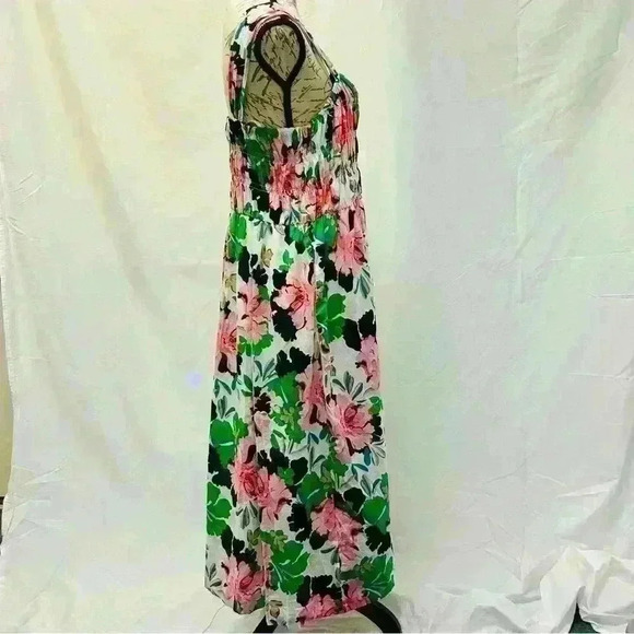 Tommy Hilfiger Women's Isla Floral Smocked Midi Dress size 16 - Picture 7 of 16